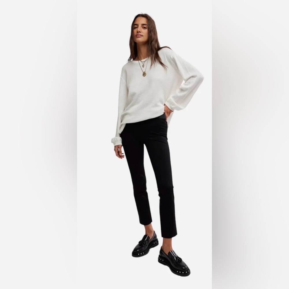 NWOT Free People Black Pants